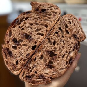 Chocolate and Raw Cacao Sourdough Loaf