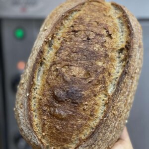 Sprouted Buckwheat Sourdough Loaf