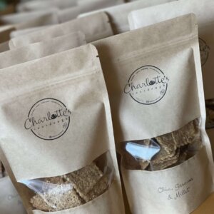 Chia, Sesame and Millet Seed Sourdough Crackers