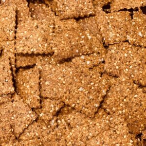 Sun Dried Tomato and Basil Crackers