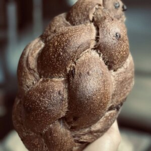Chocolate Sourdough Challah