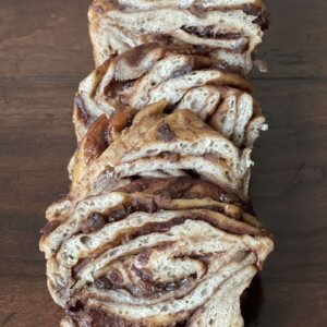 Mini Apple Pie Sourdough Babka