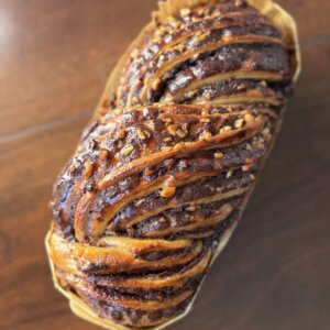 Mini Chocolate and Hazelnut Sourdough Babka