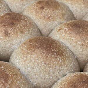 Walnut Pesto Soft Sourdough Rolls