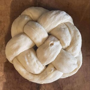 Apricot and Almond Sourdough Challah