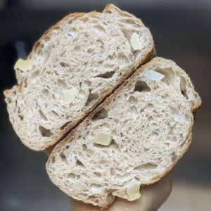 Potato and Rosemary Sourdough Loaf