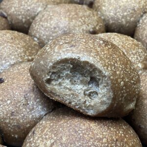 Soft Sourdough Cinnamon and Raisin Rolls