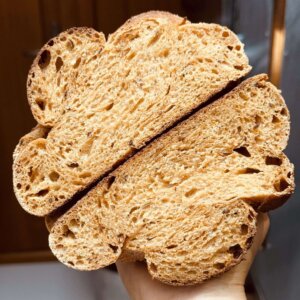 Sun Dried Tomato and Basil Sourdough Challah