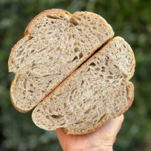 Walnut Pesto Sourdough Challah
