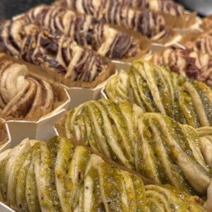 Pistachio Sourdough Babka