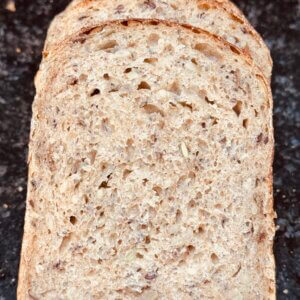 Home Milled Soft Sourdough Tin with Malted Grains and Seeds